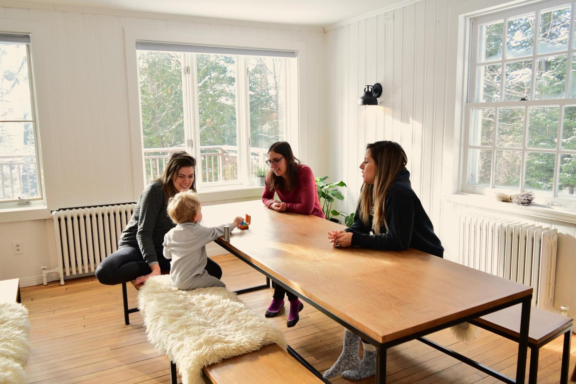 Le Partage Lodge: Destination Plein Air Et Sociale Val-Morin Exterior foto